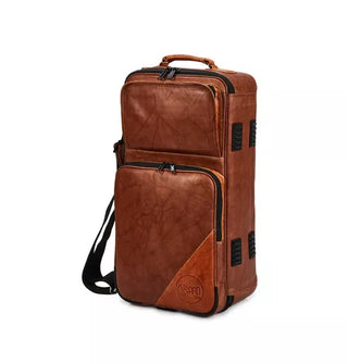 Gard Compact Triple Trumpet Case – Leather, Antique