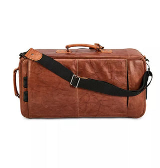 Gard Compact Triple Trumpet Case – Leather, Antique
