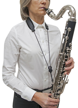 BG Bass Clarinet Leather Neckstrap