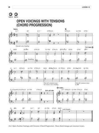 Composition de piano jazz (harmonies, voicings et grooves)