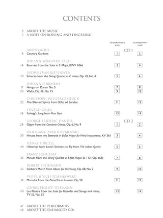La collection violon - Niveau facile à intermédiaire