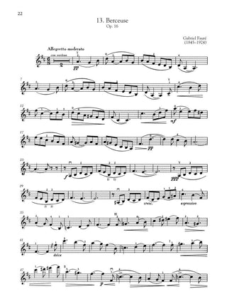 Solos pour Violoniste (Violon et Piano)