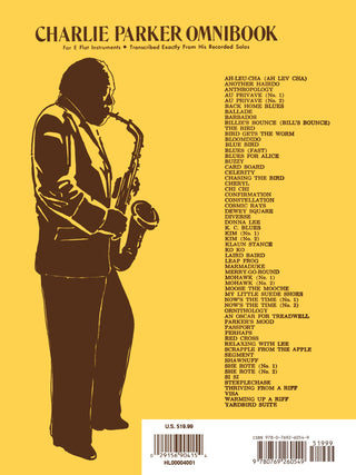 Charlie Parker Omnibook Vol 1