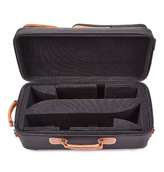 Gard Double Trumpet Fiberglass Case With Black Nylon Exterior