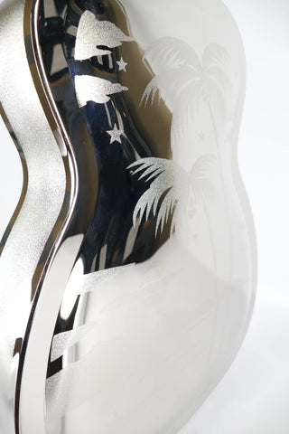 Repubic Duolian Polished Nickel (Sandblasted) Reso-Phonic Guitar