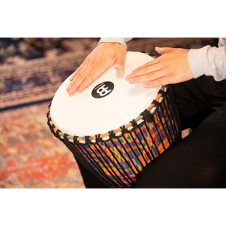 Djembe Meinl Rope Tuned Travel Series 12'' Kenyan Quilt