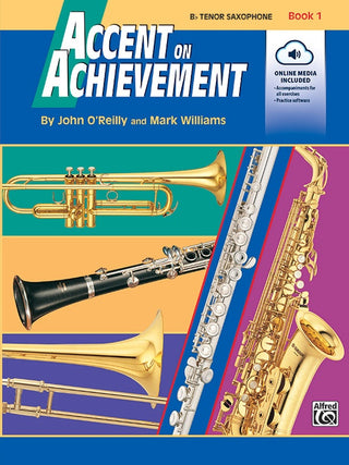 Accent On Achievement Livre 1 - Saxophone ténor et CD