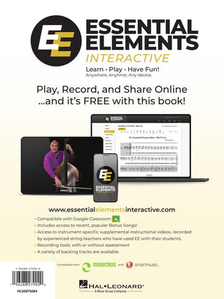 Essential Elements for Strings, Book 2 - Bass
