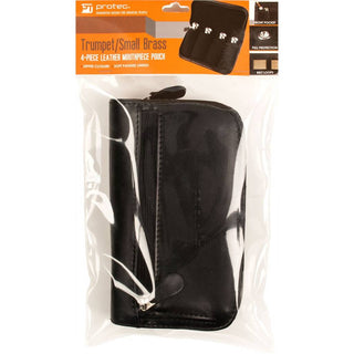 Pochette pour Embouchures de Trompette Protec (4 embouchures) - Cuir