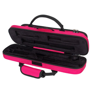 Protec Flute Case (B & C Foot) - MAX (Hot Pink)