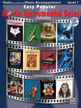Easy Popular Movie Instrumental Solos, Viola