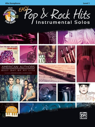Succès Pop et Rock Faciles Solos Instrumentaux, Saxophone Alto