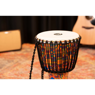 Djembe Meinl Rope Tuned Travel Series 12'' Kenyan Quilt