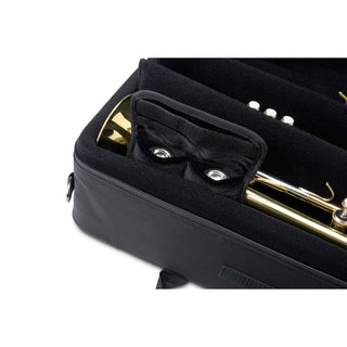 Protec Trumpet/Small Brass Plush Mouthpiece Pouch, 2-Piece (Black)