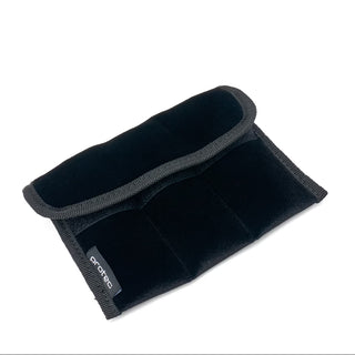 Protec Trumpet/Small Brass Plush Mouthpiece Pouch, 3-Piece (Black)
