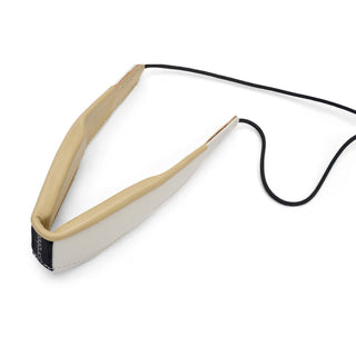 Courroie Saxophone Less Stress Protec 22" Cuir Blanc