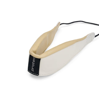 Courroie Saxophone Less Stress Protec 22" Cuir Blanc