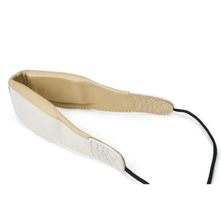 Courroie Saxophone Less Stress Protec 22" Cuir Blanc