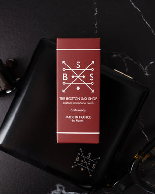 Anches Saxophone Alto Boston Sax Shop RED Label (Boîte de 5)