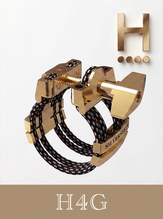 Silverstein H Frame H4G Clarinet & Saxophone Ligature