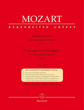 Horn Concerto no 4 in Eb Major Mozart