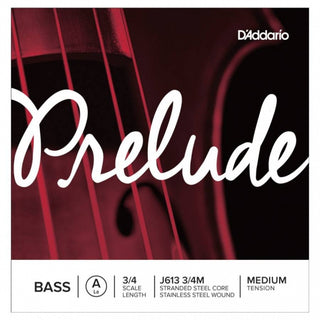 D'Addario Prelude 3/4 Bass String (Singles)