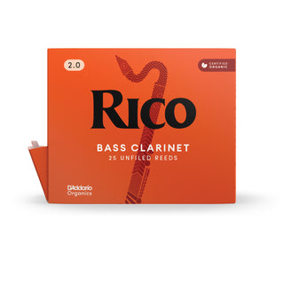 Rico Bass Clarinet Reeds (25)