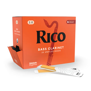 Rico Bass Clarinet Reeds (25)