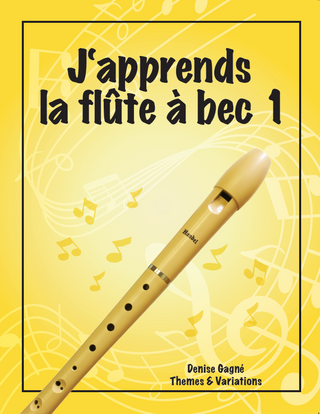 J'apprends la flute a bec - Livre 1