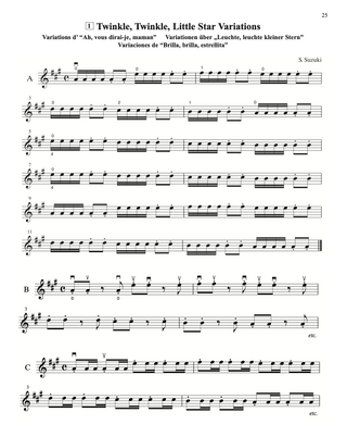 Suzuki Violin School, Vol. 1 (International Edition)