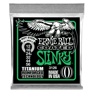 Cordes Guitare Électrique Ernie Ball Slinky Coated Titanium