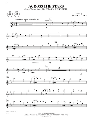 Star Wars Instrumental Solos (Movies I-VI), Flute