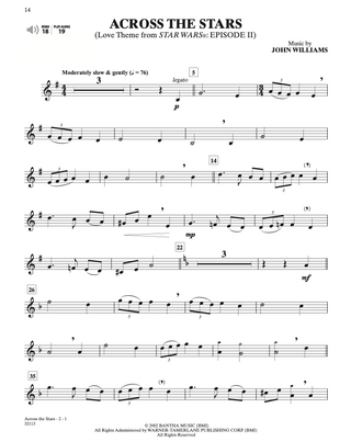 Star Wars Instrumental Solos (Movies I-VI), Trumpet