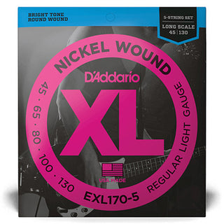 Cordes guitare basse D'Addario Nickel Wound