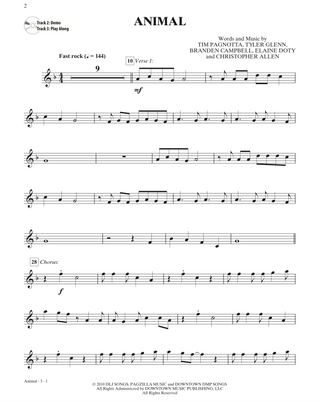 Pop & Rock Hits Instrumental Solos, Clarinet