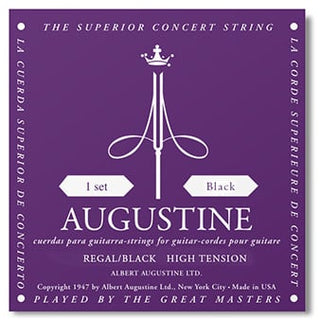 Cordes guit. Classique Augustine Regals black SET-