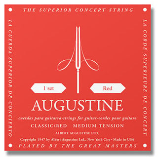 Cordes Guitare Classique Augustine Classic Red