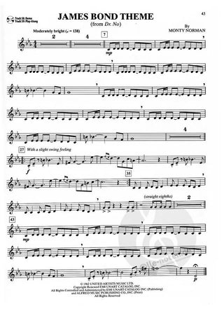 Top Hits from TV, Movies & Musicals Instrumental Solos, Cor français