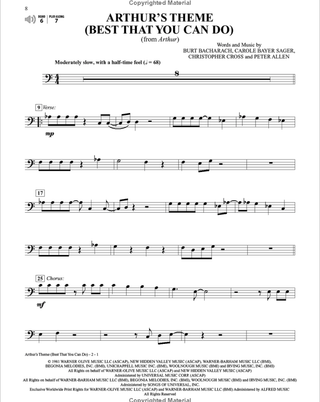 Top Hits from TV, Movies & Musicals Instrumental Solos, Trombone