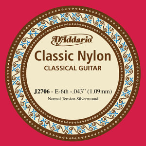 Corde Unité Guitare Classique D'Addario J27