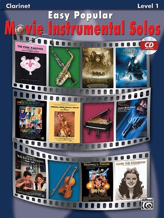 Easy Popular Movie Instrumental Solos, Clarinet