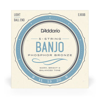 D'Addario 5-String Banjo Strings Phosphor Bronze