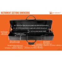 Étui Clarinette Basse Protec Pro Pac - Noir