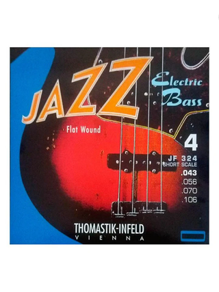 Cordes guitare basse jazz Thomastik Flatwounds