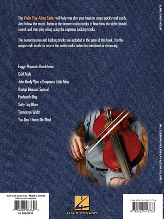 Bluegrass, Violon Play-Along Vol. 1