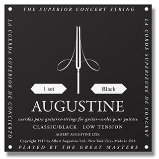 Augustine Classical Guitar Strings - Black