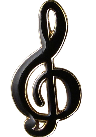Épinglette Clé de Sol