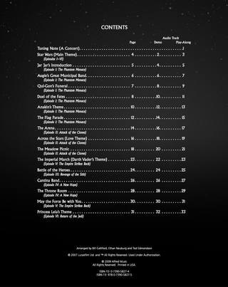 Star Wars Instrumental Solos (Movies I-VI), Violin