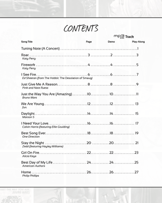 Easy Pop & Rock Hits Instrumental Solos, Violon alto