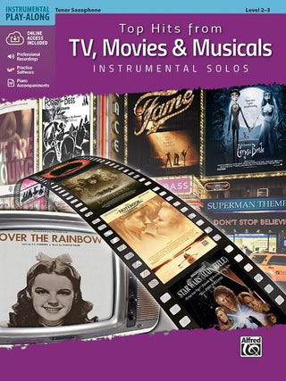 Top Hits from TV, Movies & Musicals Instrumental Solos, Sax ténor